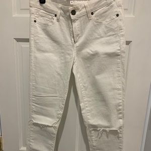 Paige Jeans with cut outs at the knees